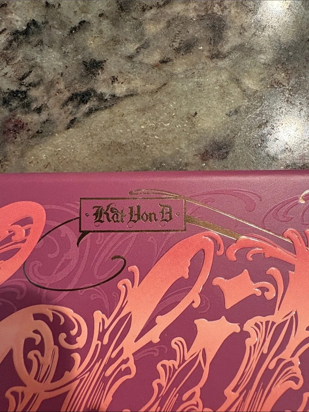 Kat Von D LOLITA Eyeshadow Palette — Pink & Coral Packaging